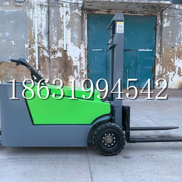 渑池县小型电动叉车1吨2吨步行站驾式电瓶堆高充电装卸车液压升降车铲车